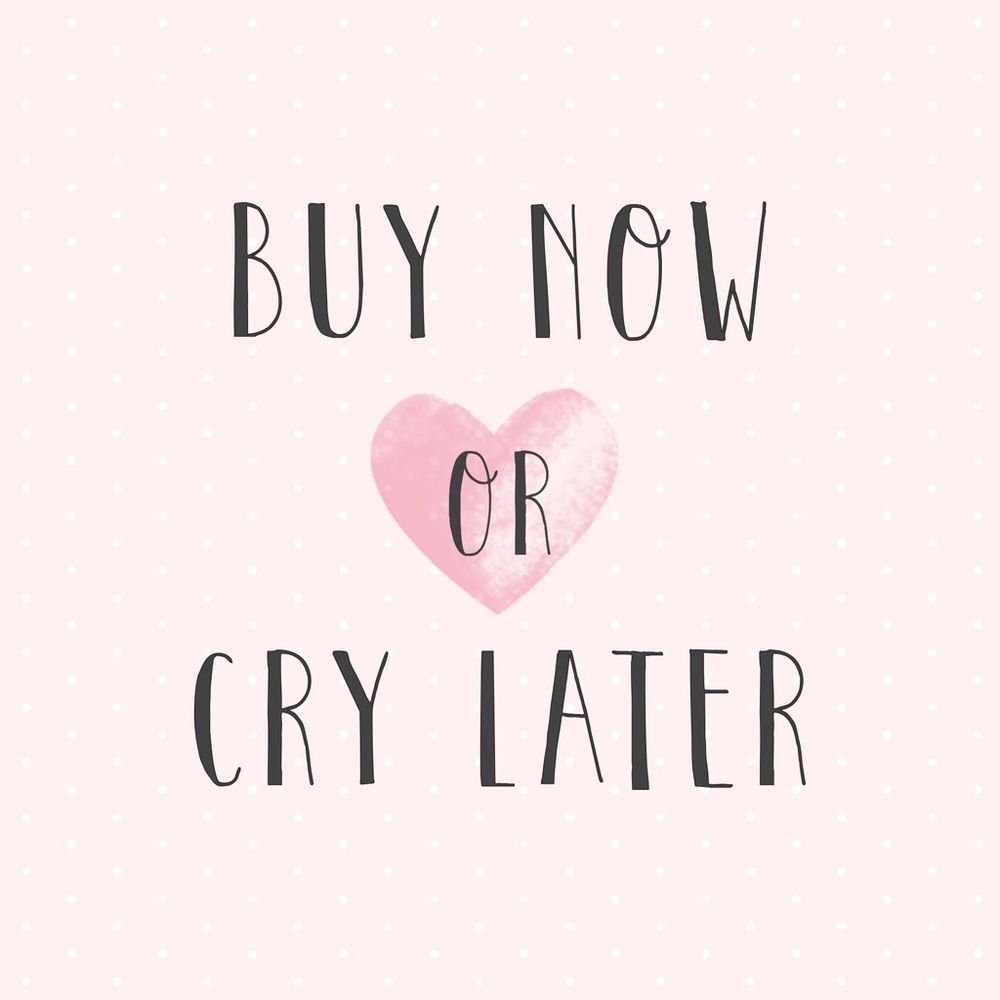 🌸BUY🌸NOW🌸OR🌸CRY🌸LATER🌸